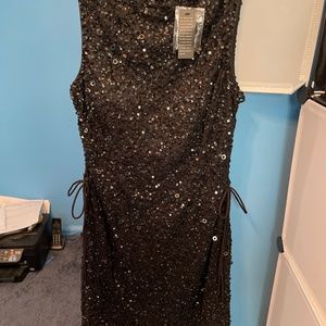 Adrianna Papell Sequin Dress Size 8